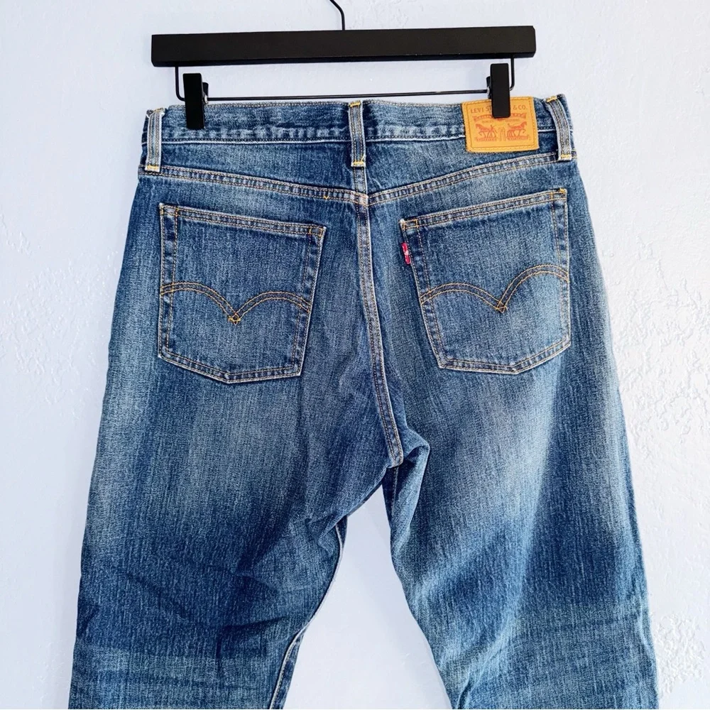 Levi’s 501 White Oak Demin Jeans Size 31 - Picture 4 of 9